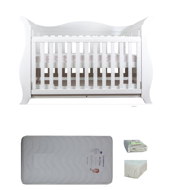 Grotime   Imperial Cot  Baby Bed with Mattress - Babyworth