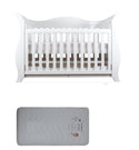 Grotime   Imperial Cot  Baby Bed with Mattress - Babyworth