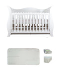 Grotime   Imperial Cot  Baby Bed with Mattress - Babyworth