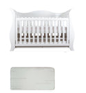 Grotime   Imperial Cot  Baby Bed with Mattress - Babyworth