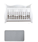 Grotime   Imperial Cot  Baby Bed with Mattress - Babyworth