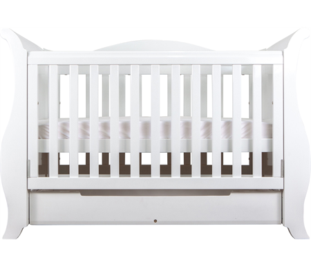 Grotime   Imperial Cot  Baby Bed with Mattress - Babyworth