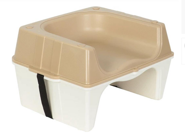 INFASECURE HI DINER BOOSTER CHAIR - CARAMEL BEIGE - Babyworth