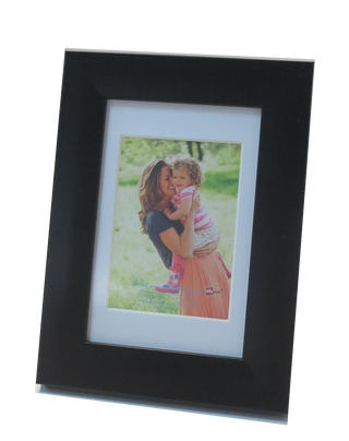 Homeworth  Picture Frames Certificate Frames Black White Timber Color - Babyworth