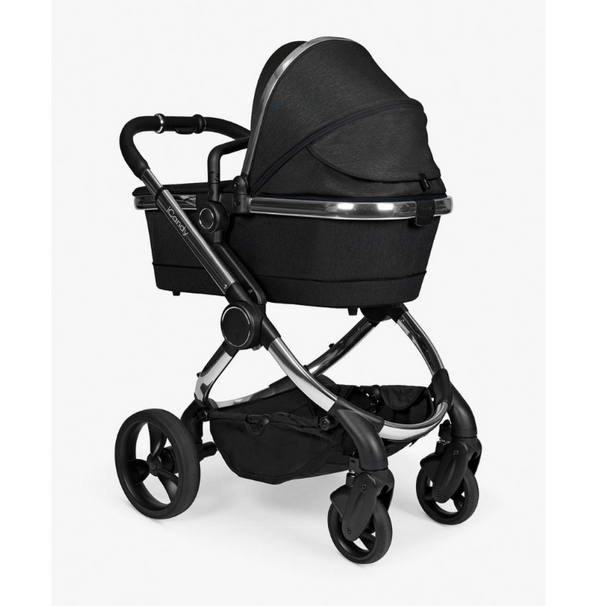 ICANDY PEACH 2020 PRAM IN BLACK TWILL - Babyworth