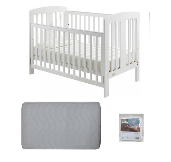 Grotime   Pearl 4-in-1 cot  Baby Bed with Mattress - Babyworth