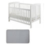Grotime   Pearl 4-in-1 cot  Baby Bed with Mattress - Babyworth