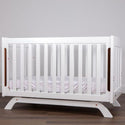 Grotime   Retro Cot cot with Mattress  and Change Table with Pad - Babyworth