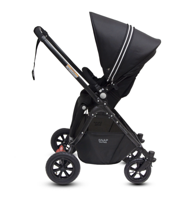 Valco Baby  Snap Ultra Belt Decline Pram Midnight Black - Babyworth