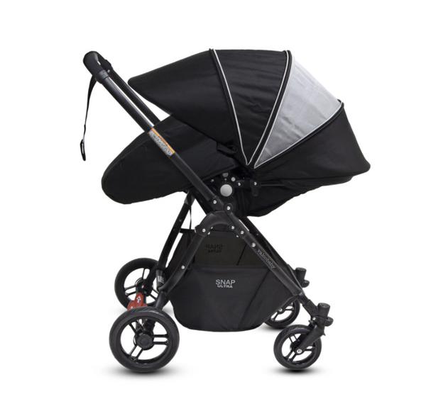 Valco Baby  Snap Ultra Belt Decline Pram Midnight Black - Babyworth