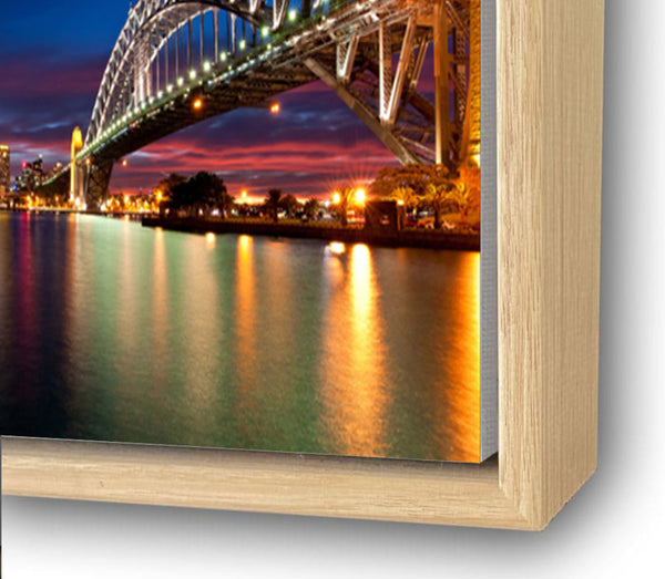 Sydney Bridge Artworks for Print/Poster, Framed Print, Stretched Canvas, Stretched Canvas With Float Frame - Babyworth