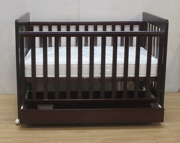 Babyworth  B1+DR Pioneer Cot  With Drawer and Mattress - Babyworth