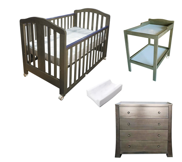 Babyworth Classic Cot Change Table Chest Package - Babyworth