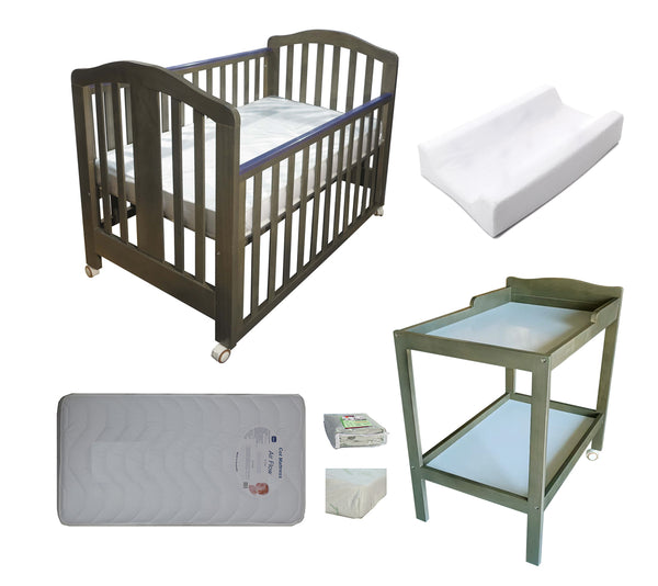 Babyworth Classic Cot +Mattress +Change Table - Babyworth