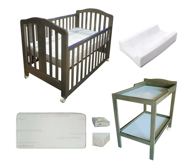 Babyworth Classic Cot +Mattress +Change Table - Babyworth