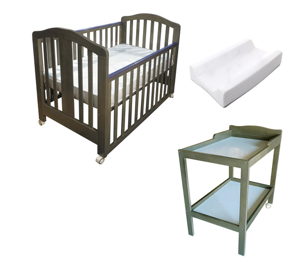 Babyworth Classic Cot +Mattress +Change Table - Babyworth