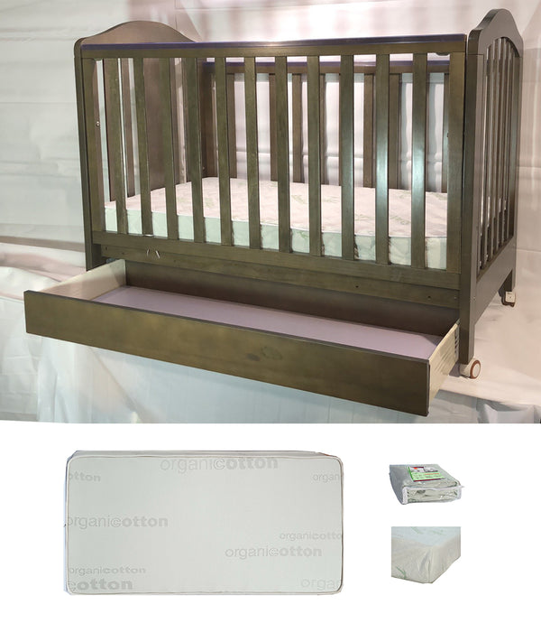 Babyworth Classic Cot With Drawer Option With Mattress - Babyworth