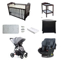 Babyworth Classic Cot+Change Table+Chest+Mother's Choice Adore Car Seat+Valco Baby Snap Ultra Pram+Mattress Package - Babyworth