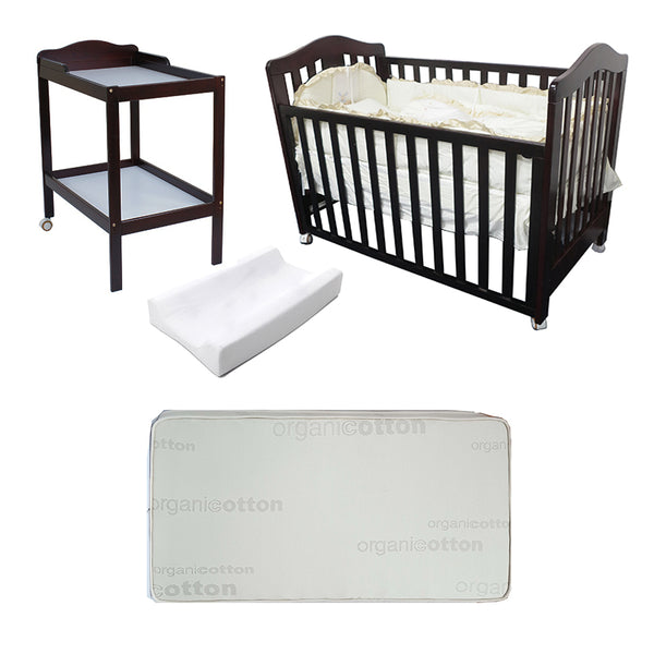 Babyworth Classic Cot +Mattress +Change Table - Babyworth