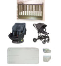 Babyworth Classic Cot With Drawer+Luxi Pram+Mother's Choice Adore Car Seat+Mattress Package - Babyworth