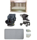 Babyworth Classic Cot With Drawer+Luxi Pram+Mother's Choice Adore Car Seat+Mattress Package - Babyworth