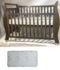 Babyworth Sleigh Cot  with Mattress - Babyworth