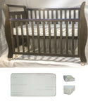 Babyworth Sleigh Cot  with Mattress - Babyworth