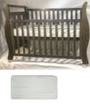 Babyworth Sleigh Cot  with Mattress - Babyworth