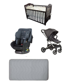 Babyworth Classic Cot+Luxi Pram+Mother's Choice Adore Car Seat+Mattress Package - Babyworth