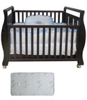 Babyworth Sleigh Cot  with Mattress - Babyworth