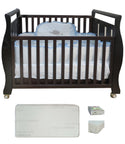 Babyworth Sleigh Cot  with Mattress - Babyworth