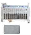 Babyworth Sleigh Cot  with Mattress - Babyworth