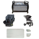 Babyworth Sleigh Cot+Mattress+Mother's Choice Adore Car Seat+Luxi Pram Deal - Babyworth