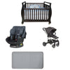 Babyworth Sleigh Cot+Mattress+Mother's Choice Adore Car Seat+Luxi Pram Deal - Babyworth