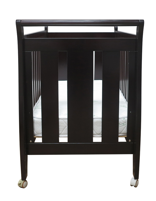 Babyworth Urban Sleigh Cot Optioned With Mattress - Babyworth
