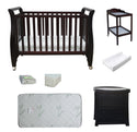 Babyworth Urban Sleigh Cot+Change Table+Chest With Changing Top Option With Mattress - Babyworth