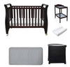 Babyworth Urban Sleigh Cot+Change Table+Chest With Changing Top Option With Mattress - Babyworth