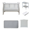 Babyworth Urban Sleigh Cot+Change Table+Chest With Changing Top Option With Mattress - Babyworth