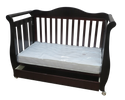 Babyworth Imperial Sleigh Cot With Drawer+Maxi Cosi Vita Car Seat+Luxi Pram Package - Babyworth
