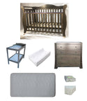 Babyworth Imperial Sleigh Cot Change Table Chest Package - Babyworth