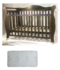 Babyworth  Imperial Sleigh Cot With Mattress - Babyworth