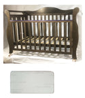 Babyworth  Imperial Sleigh Cot With Mattress - Babyworth