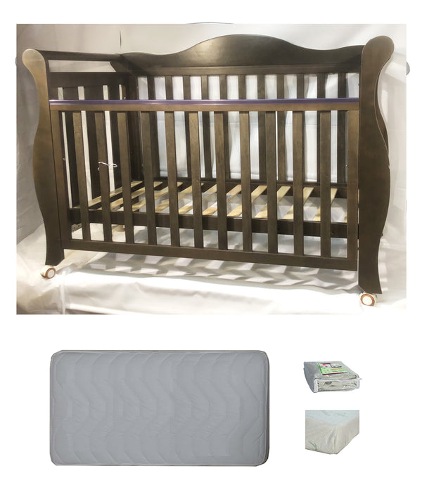 Babyworth  Imperial Sleigh Cot With Mattress - Babyworth