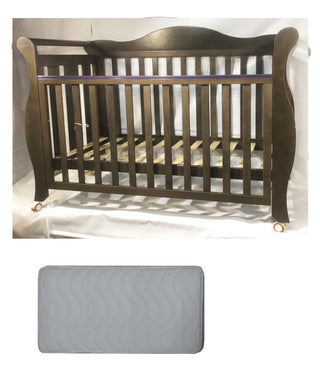 Babyworth  Imperial Sleigh Cot With Mattress - Babyworth
