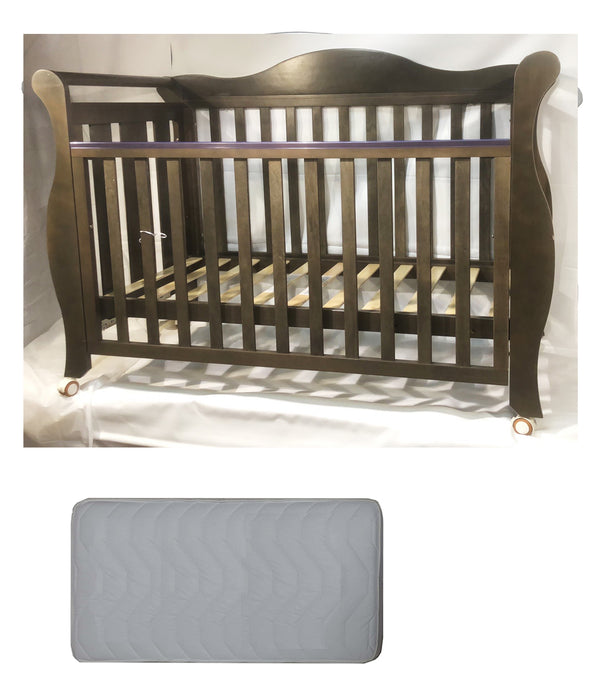 Babyworth  Imperial Sleigh Cot With Mattress - Babyworth