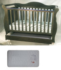 Babyworth  Imperial Sleigh Cot With Drawer And Mattress - Babyworth