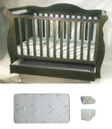 Babyworth  Imperial Sleigh Cot With Drawer And Mattress - Babyworth
