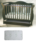 Babyworth  Imperial Sleigh Cot With Drawer And Mattress - Babyworth