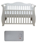Babyworth  Imperial Sleigh Cot With Mattress - Babyworth