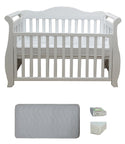 Babyworth  Imperial Sleigh Cot With Mattress - Babyworth